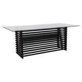 Axel Dining Table – Matte Black