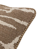 Aziza Jacquard Cushion – Mocha