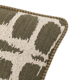 Aziza Jacquard Cushion – Olive