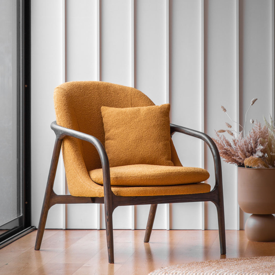 Barnett Armchair – Ochre