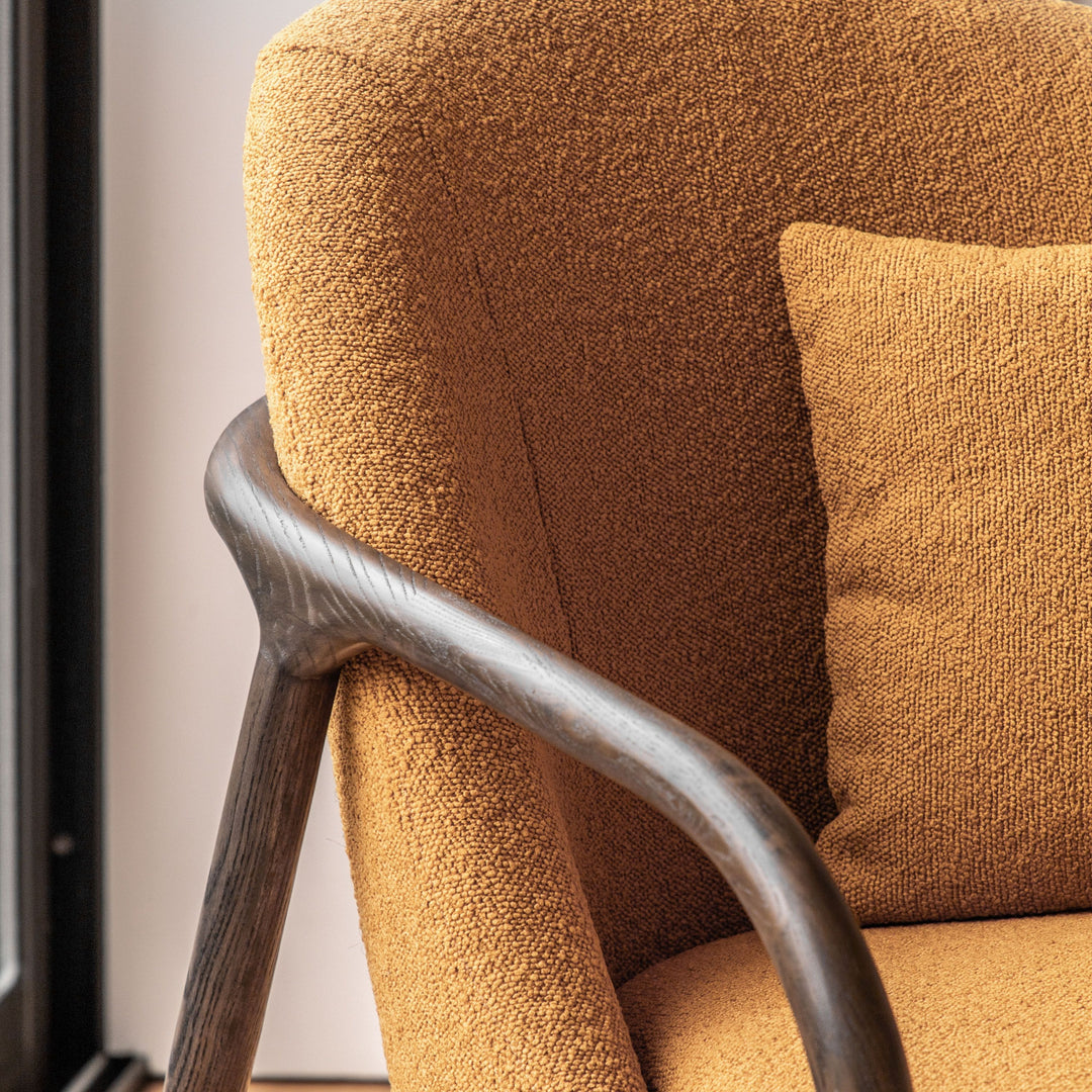 Barnett Armchair – Ochre