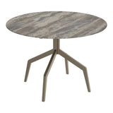 Baudillane Dining Table – Grey Travertine