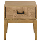 Baxley Side Table – 1 Drawer – Natural