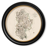 c.1806 County Maps of England - Round