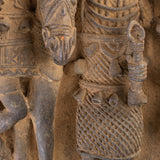 Benin Brass Plaque