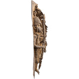 Benin Brass Plaque