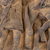 Benin Brass Plaque