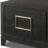 Berkeley Designs Lucca Bedside Table – Dark Brown