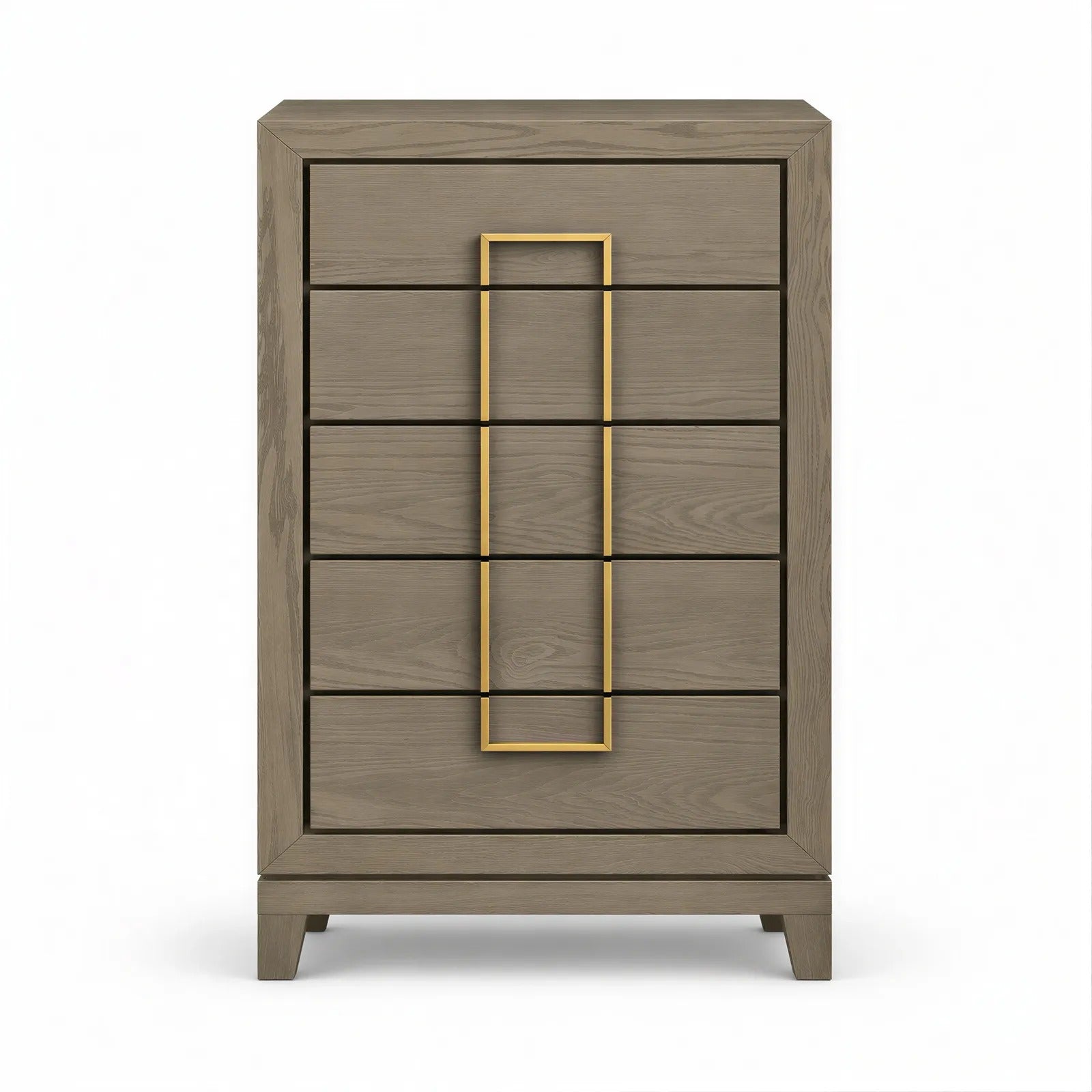 Berkeley Designs Lucca Tall Chest of Drawers in Grey Oak Veneer