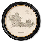 c.1806 County Maps of England - Round