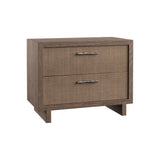 Bernhardt Casa Paros Wide Nightstand – Woven Fronts