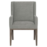 Bernhardt Linea Dining Arm Chair – Cerused Charcoal