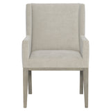 Bernhardt Linea Dining Arm Chair – Cerused Greige