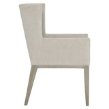 Bernhardt Linea Dining Arm Chair – Cerused Greige