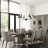 Bernhardt Linea Dining Side Chair – Cerused Charcoal
