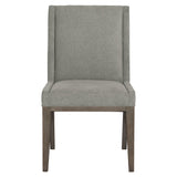 Bernhardt Linea Dining Side Chair – Cerused Charcoal