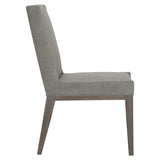 Bernhardt Linea Dining Side Chair – Cerused Charcoal