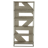 Bernhardt Polk Geometric Etagere