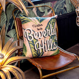 Beverly Hills Needlepoint Cushion