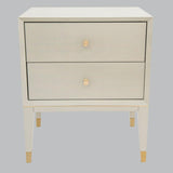 Livingsley Bex Side Table – Ceramic Grey