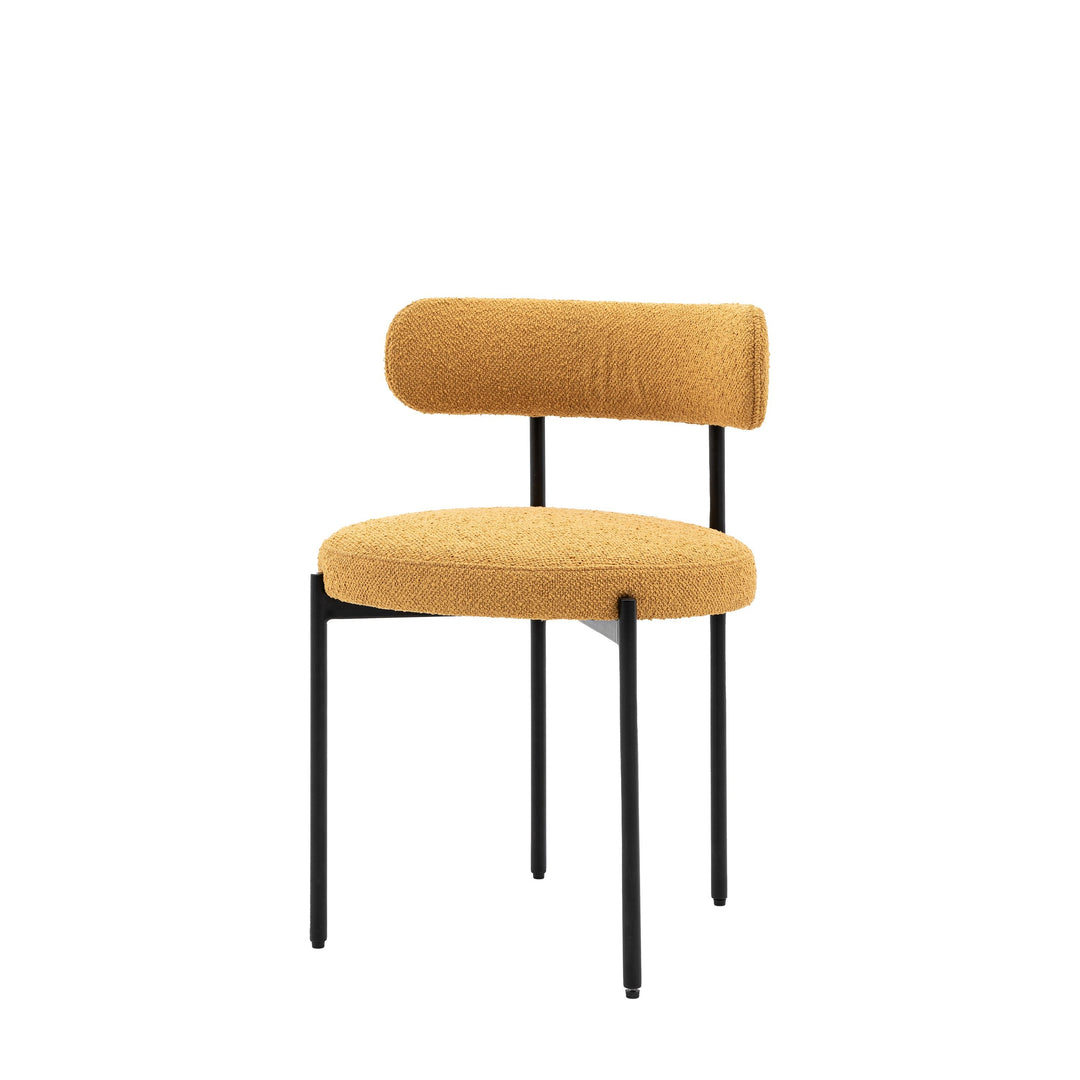 Blair Dining Chair – Set of 2 – Ochre