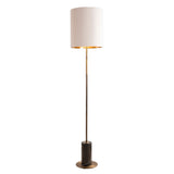RV Astley Maxone Floor Lamp – Black and Antique Brass