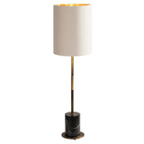 RV Astley Maxone Table Lamp – Black and Antique Brass