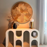 Richmond Interiors Bloomstone Geometric Console Table