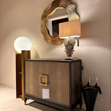 Richmond Interiors Jessey Table Lamp – Distressed Brushed Gold (Base Only)