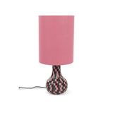 Bold Monkey Don't Be Afraid of Colour Table Lamp – Pink