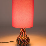 Bold Monkey Don't Be Afraid of Colour Table Lamp – Pink