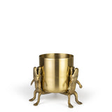 Bold Monkey Surrounded By Crocodiles Vase – Small