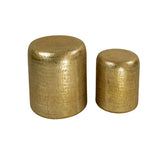 Brahman Side Tables – Set of 2 – Gold