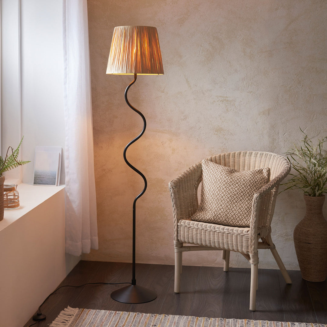 Branchlight 1 Light Floor Lamp – Black