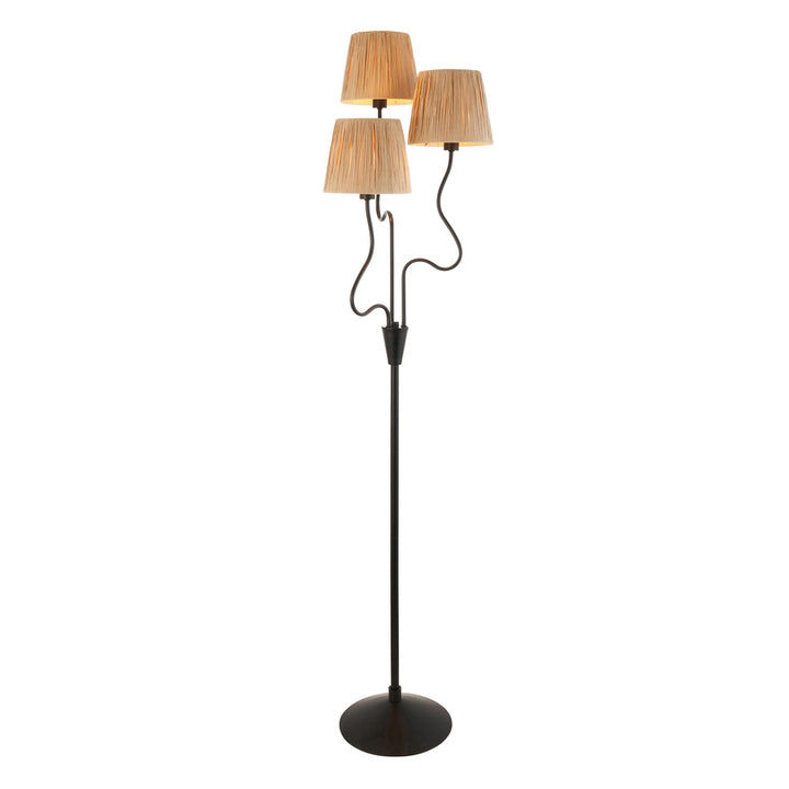 Branchlight 3 Light Floor Lamp – Black