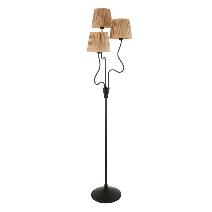 Branchlight 3 Light Floor Lamp – Black