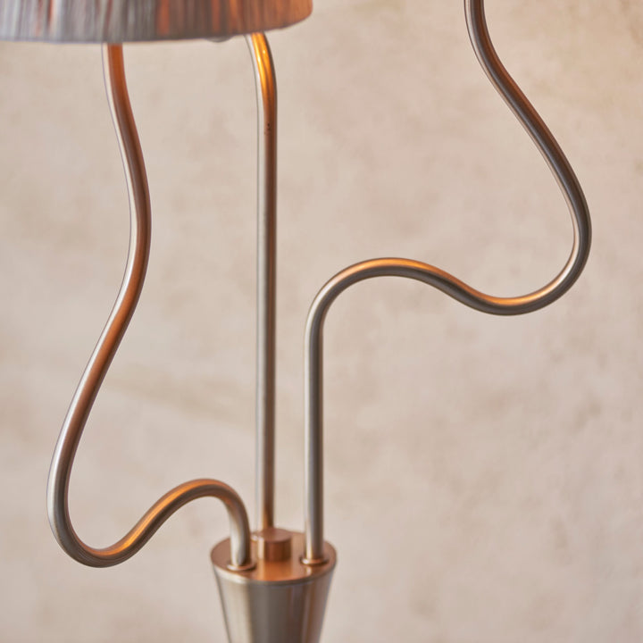 Branchlight 3 Light Floor Lamp – Brushed Aged Brass