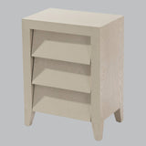 Livingley Brio Bedside Table – Ceramic Grey