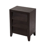 RV Astley Amato Bedside Table – Chocolate Finish