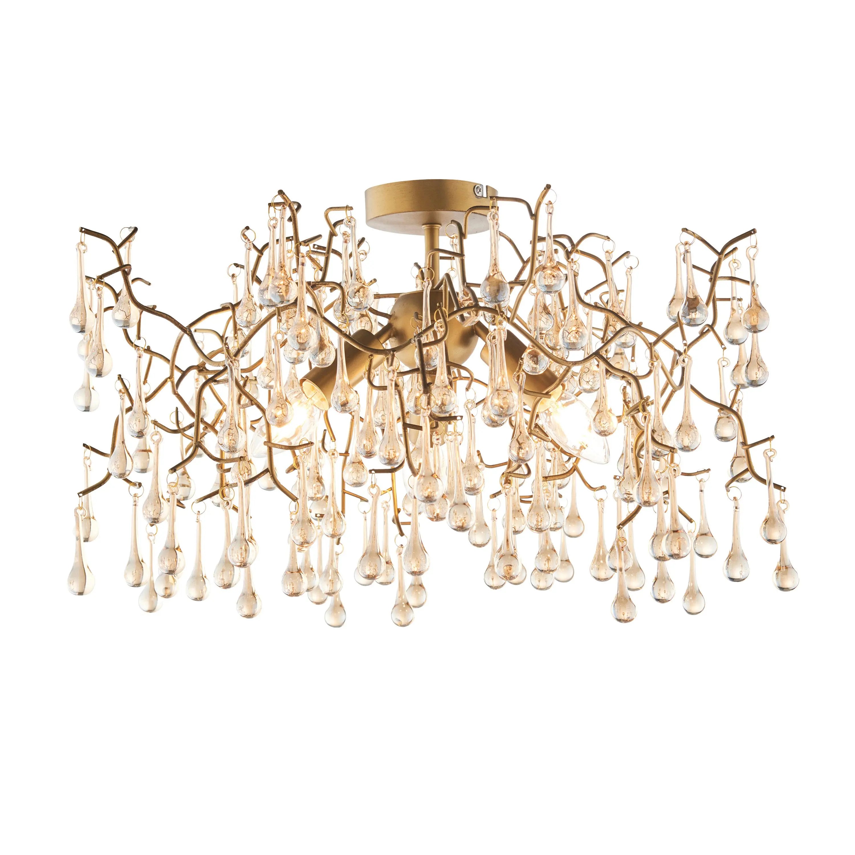 Bronte Ceiling Light – Gold