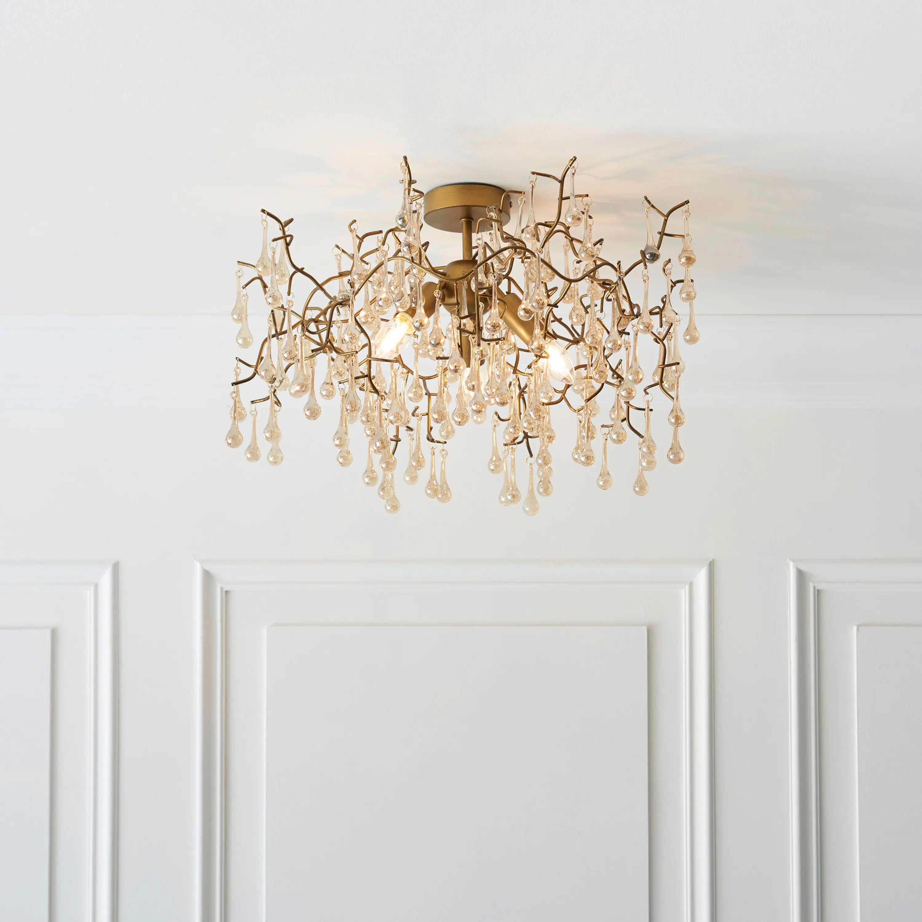 Bronte Ceiling Light – Gold