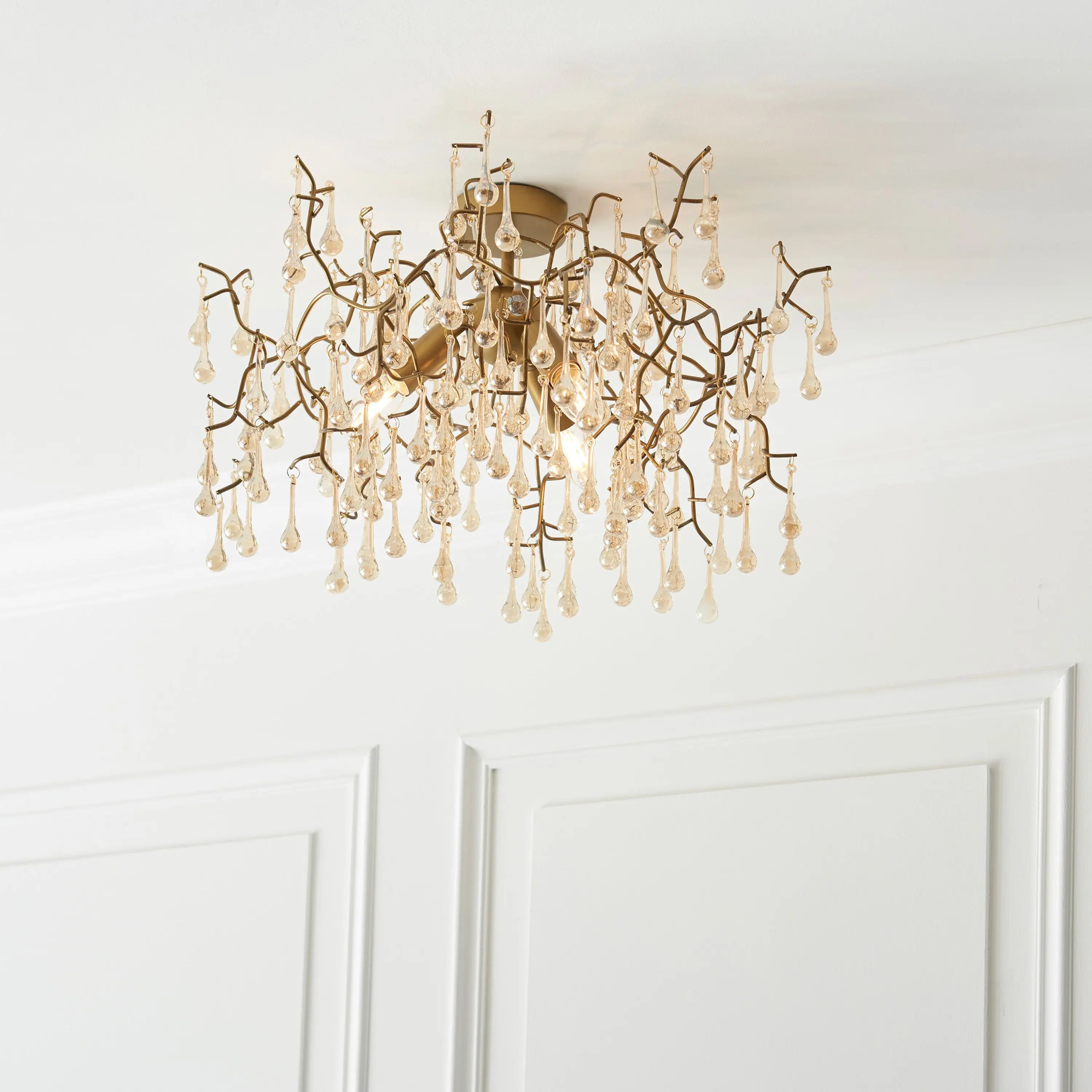Bronte Ceiling Light – Gold