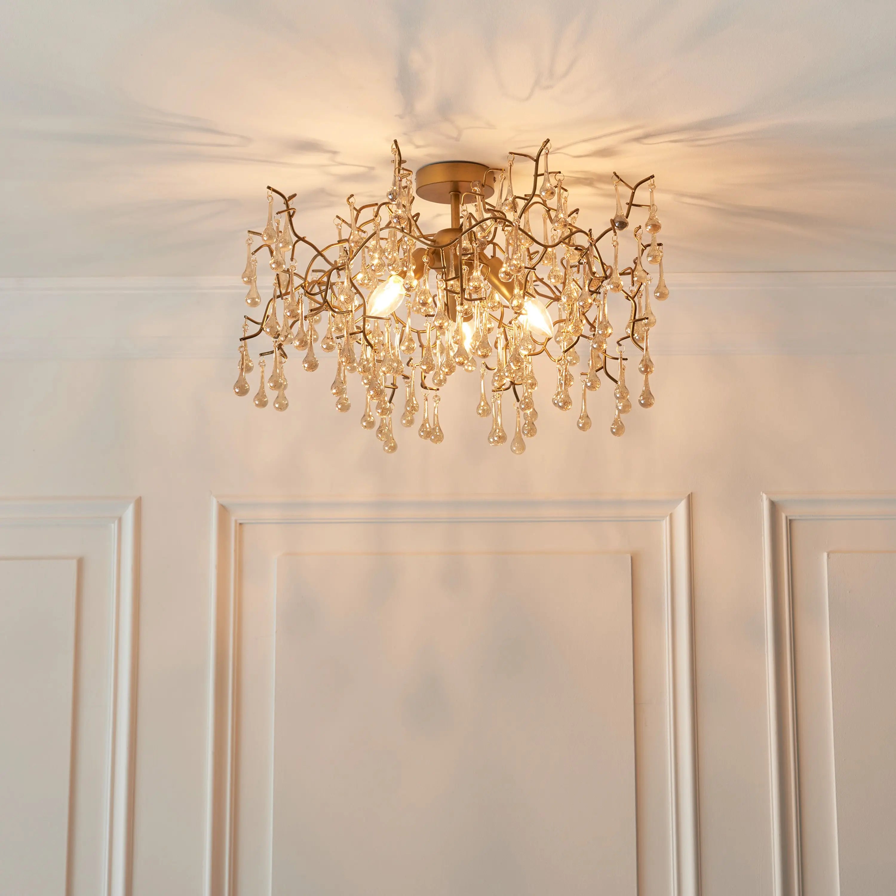 Bronte Ceiling Light – Gold