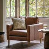 Buckley Armchair – Vintage Brown Leather