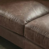 Buckley Armchair – Vintage Brown Leather