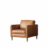 Buckley Armchair – Vintage Brown Leather