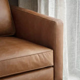 Buckley Armchair – Vintage Brown Leather