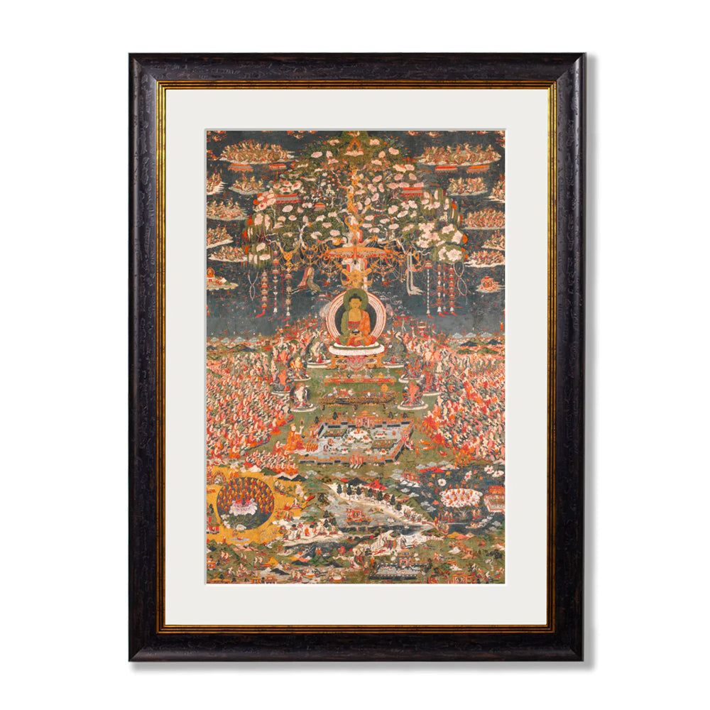 Buddha of the Western Pure Land – Oxford Framed Print