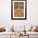 Buddha of the Western Pure Land – Oxford Framed Print
