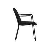 LPD Home Carlo Dining Chair with Arms – Onyx – Set of 2